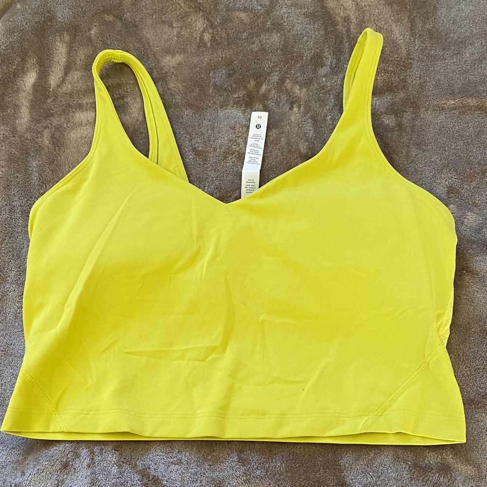 Lululemon Athletica Yellow Camisole